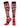 MadSportsStuff socks Red/Black/White / X-Small Crazy Tie Dye Socks Over the Calf