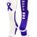 MadSportsStuff socks Relay for Life Hope Cancer Awareness Athletic Crew Socks