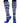 MadSportsStuff socks Royal/Black/White / Large Crazy Tie Dye Socks Over the Calf