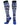 MadSportsStuff socks Royal/Black/White / Large Crazy Tie Dye Socks Over the Calf