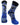 MadSportsStuff socks Royal/Black/White / Small Crazy Tie Dye Crew Socks Girls or Boys