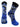 MadSportsStuff socks Royal/Black/White / Small Crazy Tie Dye Crew Socks Girls or Boys