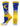 MadSportsStuff socks Royal/Gold/White / Large Victory Basketball Socks with Player in crew length