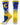 MadSportsStuff socks Royal/Gold/White / Large Victory Basketball Socks with Player in crew length