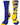 MadSportsStuff socks Royal/Gold / X-Large Crazy Basketball Logo Crew Socks (multiple colors)