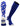 MadSportsStuff socks Royal/White / Large Crazy Baseball Socks with Baseballs over the calf