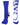 MadSportsStuff socks Royal/White / Large Crazy Basketball Logo Crew Socks (multiple colors)