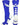 MadSportsStuff socks Royal/White / Small Light Speed Athletic Crew Socks (multiple colors)