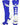 MadSportsStuff socks Royal/White / Small Light Speed Athletic Crew Socks (multiple colors)