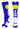 MadSportsStuff socks Royal/White / Small Softball Logo Athletic Crew Socks (multiple colors)