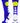 MadSportsStuff socks Royal/White / Small Softball Logo Athletic Crew Socks (multiple colors)