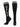 MadSportsStuff socks Salty - Black/Graphite / Medium Personality Word Socks Over the Calf Length