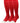 MadSportsStuff socks Scarlet 3 Pack / X-Large Pro Line Volleyball Socks Over the Calf Team Colors