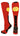 MadSportsStuff socks Scarlet/Black/Graphite / Large Softball Logo Over the Calf Socks (multiple colors)