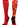MadSportsStuff socks Scarlet/Black / Large Crazy Softball Socks with Softballs over the calf (multiple colors)