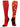 MadSportsStuff socks Scarlet/Black / Large Crazy Softball Socks with Softballs over the calf (multiple colors)