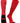 MadSportsStuff socks Scarlet/Black / X-Small Crazy Spider Web Over the Calf Athletic Socks