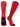 MadSportsStuff socks Scarlet/Black / X-Small Crazy Spider Web Over the Calf Athletic Socks