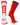 MadSportsStuff socks Scarlet/White / X-Large Basketball Socks with Basketball Logo Athletic Crew Socks - made in the USA