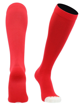 MadSportsStuff socks Scarlet / X-Large Pro Line Football Socks Over the Calf Team Colors