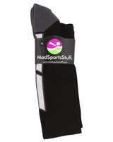 MadSportsStuff socks Soccer Socks with Soccer Ball Logo Over the Calf (multiple colors)