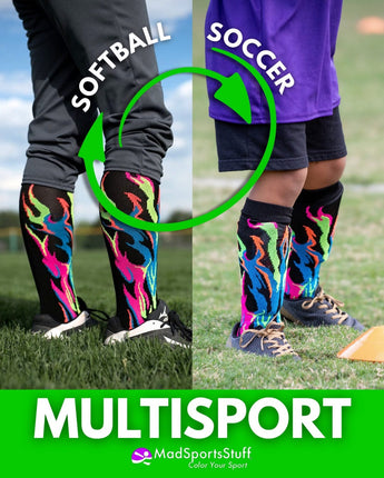 MadSportsStuff socks Softball Bomber Over the Calf Socks (multiple colors)