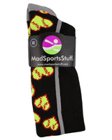 MadSportsStuff socks Softball Socks with Love Softball Hearts