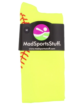 MadSportsStuff socks Softball Socks with Stitches Over the Calf (multiple colors)