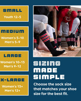 MadSportsStuff socks Striped Baseball Socks Over the Calf Dugout Pattern D