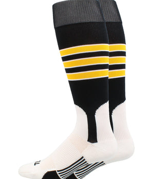 MadSportsStuff socks Striped Baseball Stirrup Socks Dugout Pattern D