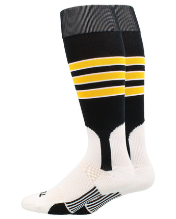 MadSportsStuff socks Striped Baseball Stirrup Socks Dugout Pattern D