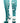MadSportsStuff socks Teal/White / Large Crazy Socks with Stars Over the Calf Socks (multiple colors)