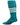 MadSportsStuff socks Teal/White / Large Striped Baseball Socks Over the Calf Dugout Pattern B