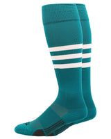 Dugout 3-Stripe Baseball & Softball Socks