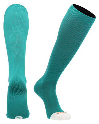 MadSportsStuff socks Teal / X-Large Pro Line Football Socks Over the Calf Team Colors