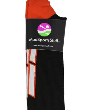 MadSportsStuff socks Tigers Logo Over the Calf Socks