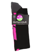 MadSportsStuff socks Triumph Pink Ribbon Breast Cancer Awareness Over the Calf Socks