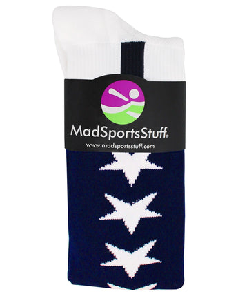 MadSportsStuff socks USA Flag Baseball Patriotic Stirrups Socks with Stars and Stripes