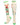 MadSportsStuff socks Vegan - Natural/Lime / Large Personality Word Socks Over the Calf Length