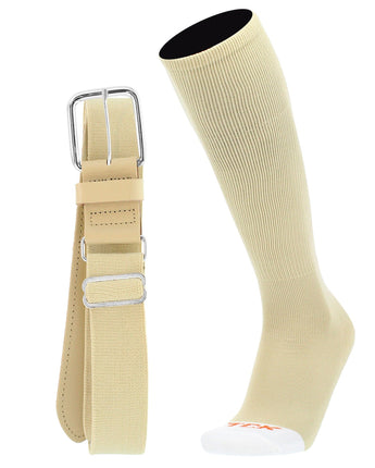 MadSportsStuff socks Vegas Gold / Small Pro Line Baseball Socks and Belt Combo Youth and Adult