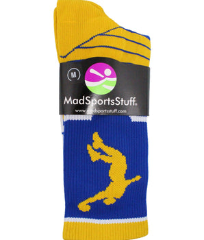 MadSportsStuff socks Victory Basketball Socks with Player in crew length