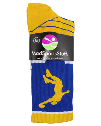 MadSportsStuff socks Victory Basketball Socks with Player in crew length