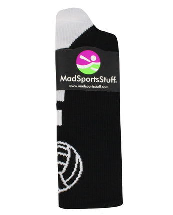 MadSportsStuff socks Volleyball Logo Crew Socks (multiple colors)