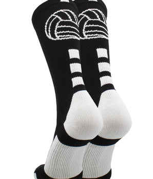 MadSportsStuff socks Volleyball Logo Crew Socks (multiple colors)