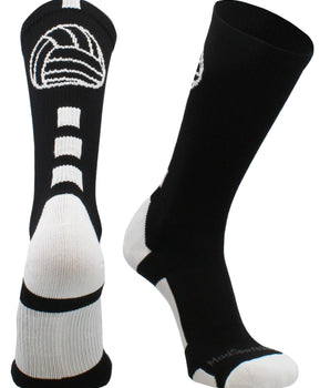 MadSportsStuff socks Volleyball Logo Crew Socks (multiple colors)