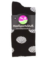 MadSportsStuff socks Volleyball Socks with Volleyball Print Over the Calf
