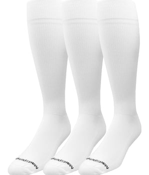 MadSportsStuff socks White 3 Pack / Large Pro Line Volleyball Socks Over the Calf Team Colors