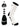 MadSportsStuff socks White/Black / Large Basketball Socks with Basketball Logo Athletic Crew Socks - made in the USA