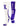 MadSportsStuff socks White/Purple/Graphite / Large Relay for Life Hope Cancer Awareness Athletic Crew Socks