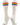 MadSportsStuff socks White/Rainbow / Large Crazy Retro Rainbow Socks with Stripes For Soccer Softball